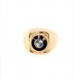 Златен мъжки пръстен 5,92гр. размер:68 14кр. проба:585 модел:13994-1, снимка 1 - Пръстени - 39434461