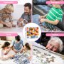  Нов пъзел от 1000 части Донъти Интелигентна игра семейство забава деца, снимка 5
