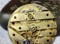 МЕХАНИЗЪМ от РЯДЪК СТАР КОЛЕКЦИОНЕРСКИ ШВЕЙЦАРСКИ ДЖОБЕН ЧАСОВНИК с РИМСКИ ЦИФЕРБЛАТ 49632, снимка 6