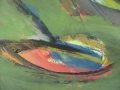Стара Картина Беширов акрилни бои, подписана, снимка 6