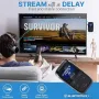 Безжичен Bluetooth трансмитер - 2-в-1 аудио адаптер Pyle, снимка 4