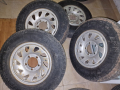 Продавам джанти с гуми 15" за Suzuki Vitara,Feroza, снимка 1 - Гуми и джанти - 44532927