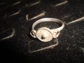 СТАРИНЕН МАЙСТОРСКА ИЗРАБОТКА СРЕБЪРЕН ПРЪСТЕН 19363, снимка 7