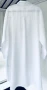 Бяла ленена рокля-риза H&M, снимка 2