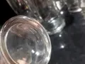 Ретро стъклени чаши чаши, снимка 10