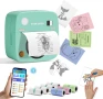 Принтер за стикери, Print Pod, мини преносим принтер с 8 ролки хартия, снимка 1