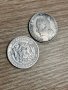 Лот Княжество България, 1 лев 1891 и 1 лев 1882 - сребърни монети