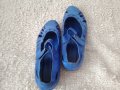 Страхотен син цвят обувки естествена кожа , снимка 2