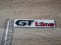 Peugeot GT Line червена с черно емблема, снимка 3