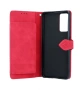 TopQ калъф-книга за Xiaomi Redmi Note 13 5g с цип, червен, снимка 2