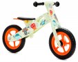 Робот колело дървено без педали, баланс байк, велосипед за деца 2-5 г., снимка 1