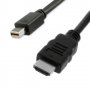 Кабел Mini DisplayPort - HDMI 2м, Черен Digital One SP01258 Mini DP M към HDMI M