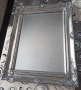 Огледало със сребриста рамка, снимка 1