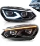 LED фарове за VW golf 6 2008 - 2013, голф, снимка 1