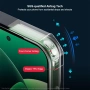 XUNDD Прозрачен Калъф за Xiaomi 17 Pro - TPU+Акрил, Airbag, 0.8mm защита, Черен, снимка 5