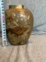 Месингова ваза с емайл Cloisonne: Флорално бронзово покритие, , снимка 3