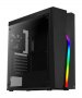 Кутия за компютър AeroCool PV15012.11 Черна ATX Middle Tower RGB Подсветка, снимка 1 - Захранвания и кутии - 33814188