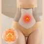 Оформящи дамски бикини с висока талия – стягащ и повдигащ ефект за корем и ханш, снимка 3