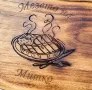 Гравирани плата за мезета от орех, снимка 5