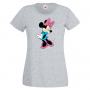 Дамска тениска Minnie Mouse 7 Подарък,Изненада,Рожден ден,, снимка 4