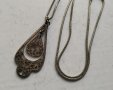 Сребърна висулка, снимка 4