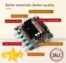 Нов Цифров усилвател клас D с Bluetooth ST21PRO захранване DC 12–30V 2.1 канала 100 W x 2 + 200 W, снимка 5