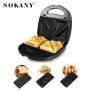 Сандвич тостер, Гофретник и "GRIL 3 в 1 SOCANY", снимка 2