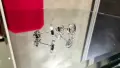 CARTIER Love White Gold Stud Дамски Обеци, снимка 4