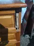 Дървено шкафче масив скрин и витрина, снимка 15