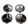 Черни капачки за мерцедес размер 55мм на 60мм.Перфектно качество., снимка 1