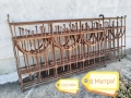 Комплект Стара Кована Ограда, Стар Кован Парапет / 4 Панела / 8 Метра / Тегло 120/140кг. , снимка 4