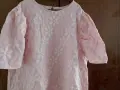 Бледо розова макси блуза, снимка 4
