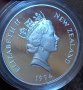 Сребърна монета унция 5 долара Нова Зеландия , снимка 8