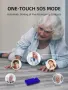Нов Мобилен телефон с големи бутони за възрастни Отключен SOS бутон, снимка 6