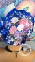 Удивителна Шапка Стил Ретро Боне с Красив Цветен Десен с Ластична Лента КОД 2120, снимка 5