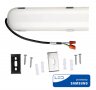 LED Осветително тяло 120см 60W 7200lumen Влагозащитено IP65 V-tac Samsung диод 5г, снимка 6