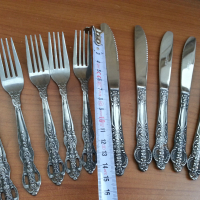 Немски прибори за хранене вилици и ножове, снимка 5 - Други ценни предмети - 36392667