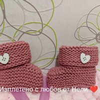 Ръчно плетени бебешки буйки, снимка 5 - Други - 34753962