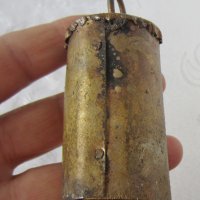 стара продълговата малка камбанка, чан, хлопка метал, звънец, снимка 7 - Други ценни предмети - 31759066