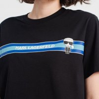 Дамска блуза Карл Лагерфелд оригинална нова XL, снимка 2 - Тениски - 37554684
