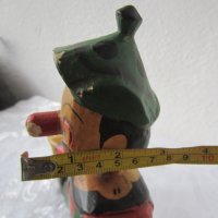 Пинокио много стара играчка  от дърво, марионетка, снимка 10 - Антикварни и старинни предмети - 29741542