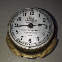 стар  английски седмичен часовник, снимка 4 - Антикварни и старинни предмети - 35652115