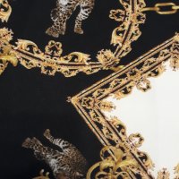 Рокля ЗЛАТЕН ЛЕОПАРД , кралски цветове- златно, черно , шампанско и леопардово, елегантна , удобна, снимка 5 - Рокли - 37510235