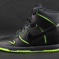 високи кецове Nike Dunk Sky Hi Cut Out Black Volt номер 40-40,5, снимка 2 - Маратонки - 40242044