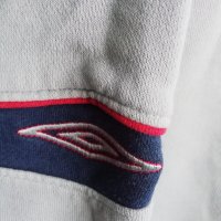 Umbro Pro Training Vintage оригинална блуза суичър , снимка 5 - Спортни дрехи, екипи - 39500170