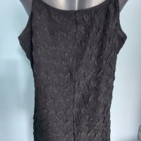 Копринена "Малка черна рокля" за повод или офис / голям размер , снимка 7 - Рокли - 29469471