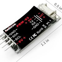 Radiolink PRM-03 OSD информационен телеметричен модул в реално време GPS/RSSI за дрон НОВО, снимка 3 - Друга електроника - 42125715