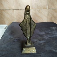 бронзова статуетка-фигуративна, снимка 3 - Антикварни и старинни предмети - 30153384