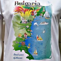 Нова мъжка тениска с трансферен печат Черно море - България, снимка 2 - Тениски - 29889429