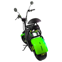 Електрически скутер BIG CITY HARLEY 1500W 60V/12AH Green, снимка 3 - Мотоциклети и мототехника - 44659740